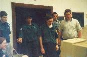 Venturing Crew 369 sets up a Solaris Local Area Network for The 1999 Ohio State Fair