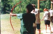 Ho-Sheng Hsiao Shoots Archery