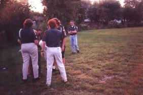 Venturing Crew 369's Leaders Learn to set up Tents