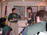 Mr. Corder & Mr. Drake at the Awards Banquette