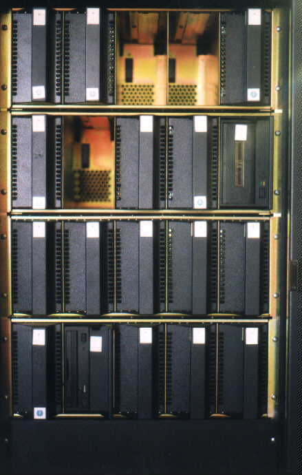 The Disk Rack of our Auspex 5000