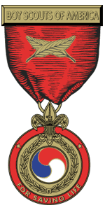 Honor Medal with Crossed Palms