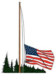 Flying the American Flag Half Staff